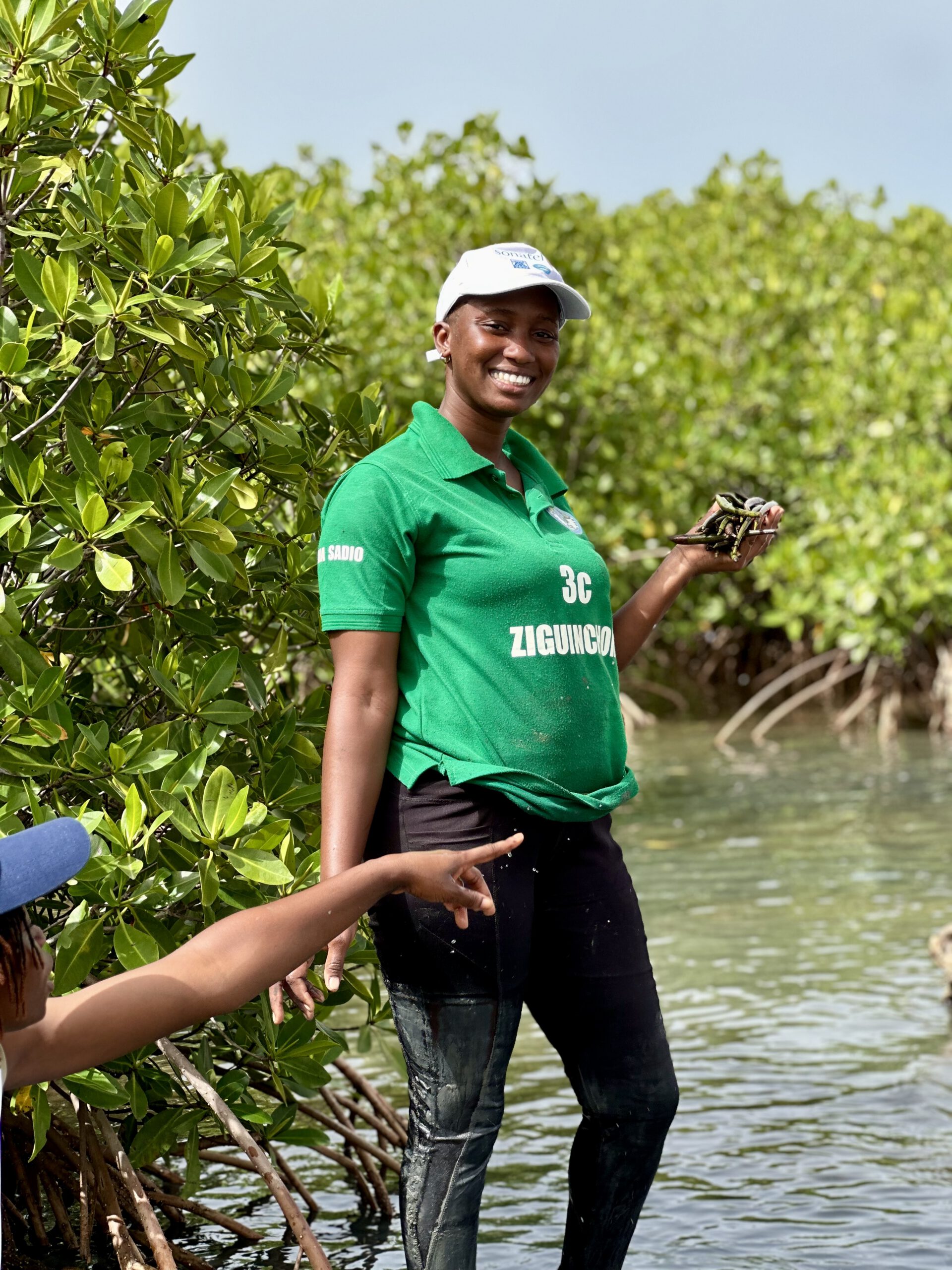 Membre A3C avec polo vert Ziguinchor